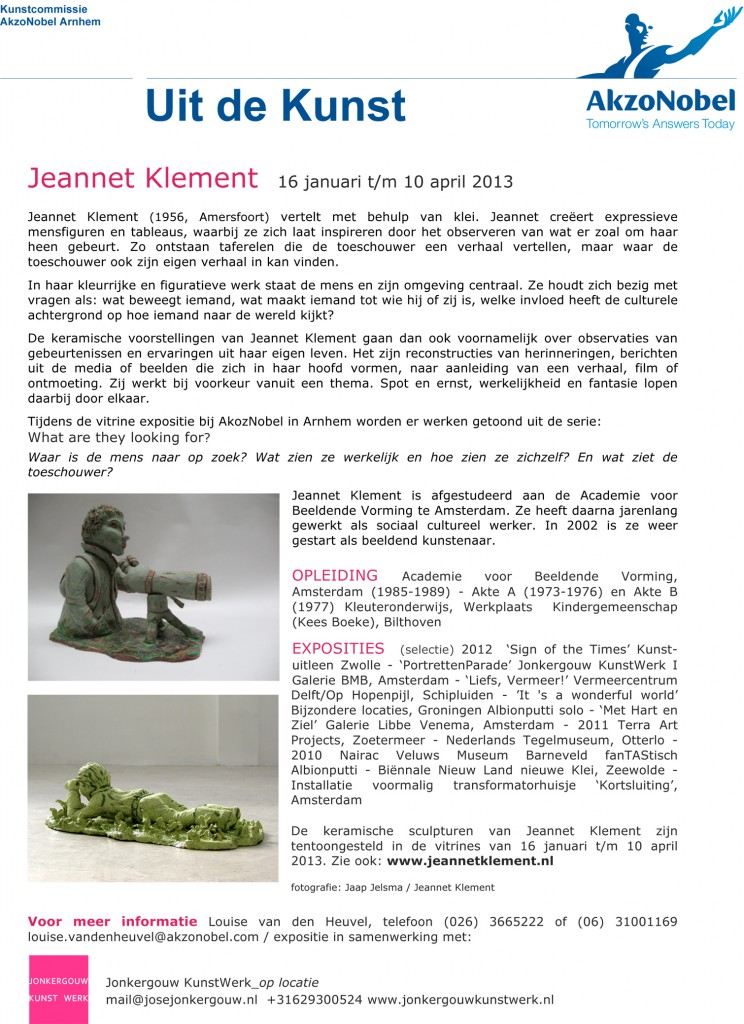 Microsoft Word - JeannetKlement_UitdeKunst.doc